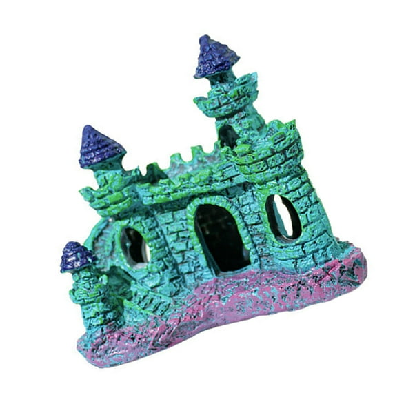 Delicate Aquariums Landscape Artificial Lighthouse Terrarium Landscape Shrimp Tree Statue Aquariums Habitat Decors
