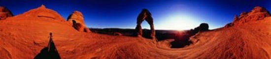 Delicate Arch Arches National Park Utah Canvas Art - Panoramic Images (44 x 10)
