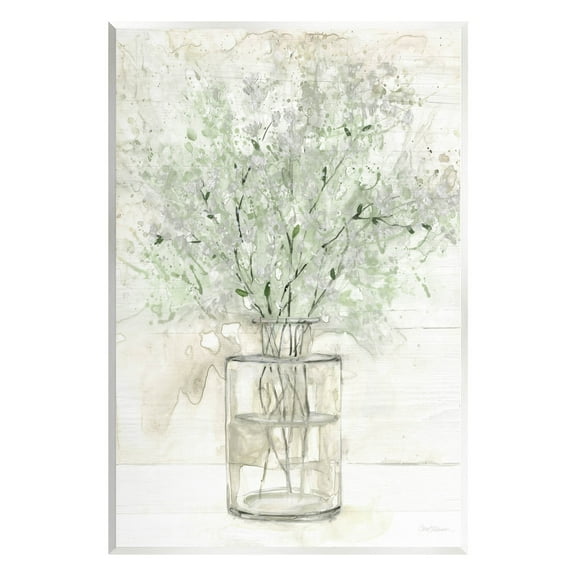 Delicate Baby's Breath Florals Botanical & Floral Graphic Art Unframed Art Print Wall Art