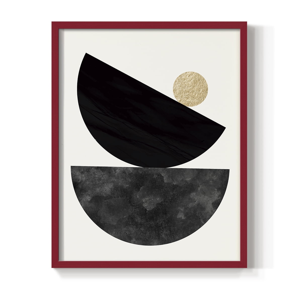 Delicate Balance in Paper Solid Wood 11 x 14 Framed Print