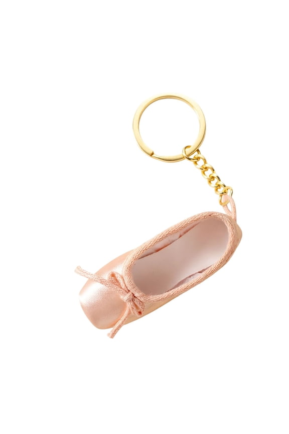 Delicate Ballet Shoe Keychain Point Shoe Pedant Pendant For Keychain Key Rings And Fashionable