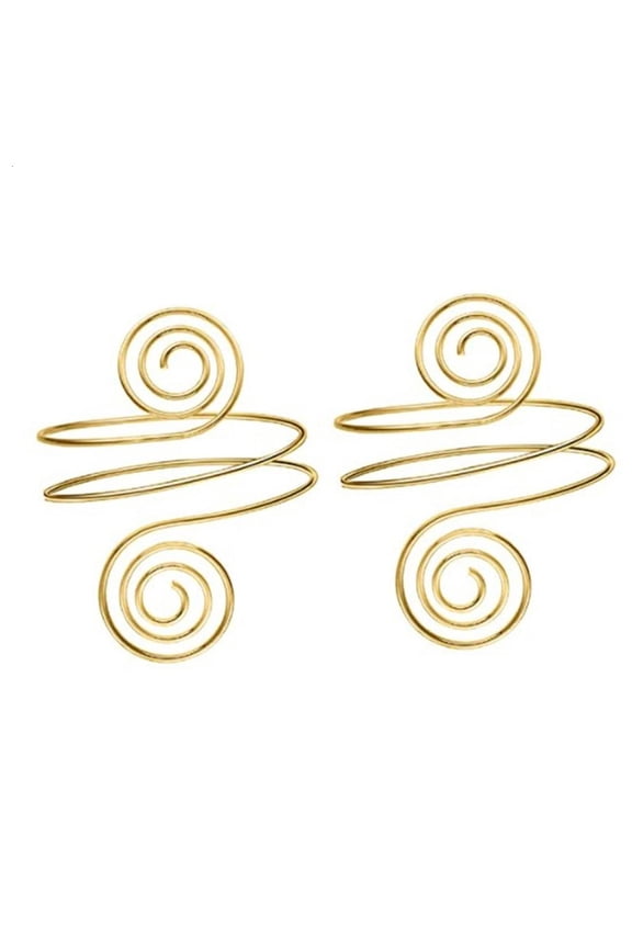 Delicate Bangle Arm Chain Cuffs for Teen Girls Simple Coils Open Armlet