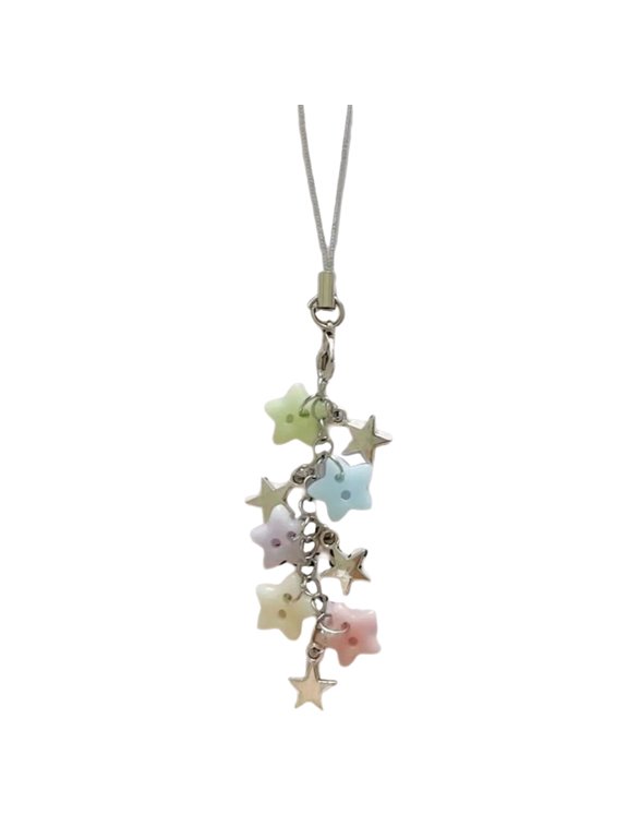 Delicate Beaded Star Keychain Portable Designs for Travel Accessory