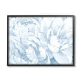 thumbnail image 1 of Delicate Blooming White Peonies Botanical & Floral Graphic Art Black Framed Art Print Wall Art, 1 of 7