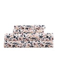 thumbnail image 1 of Delicate Blossoms Bed Sheets Set - Breathable and Ultra-Soft Floral Dream Mauve for California King Size Bedding by Comfort Canopy, 1 of 11