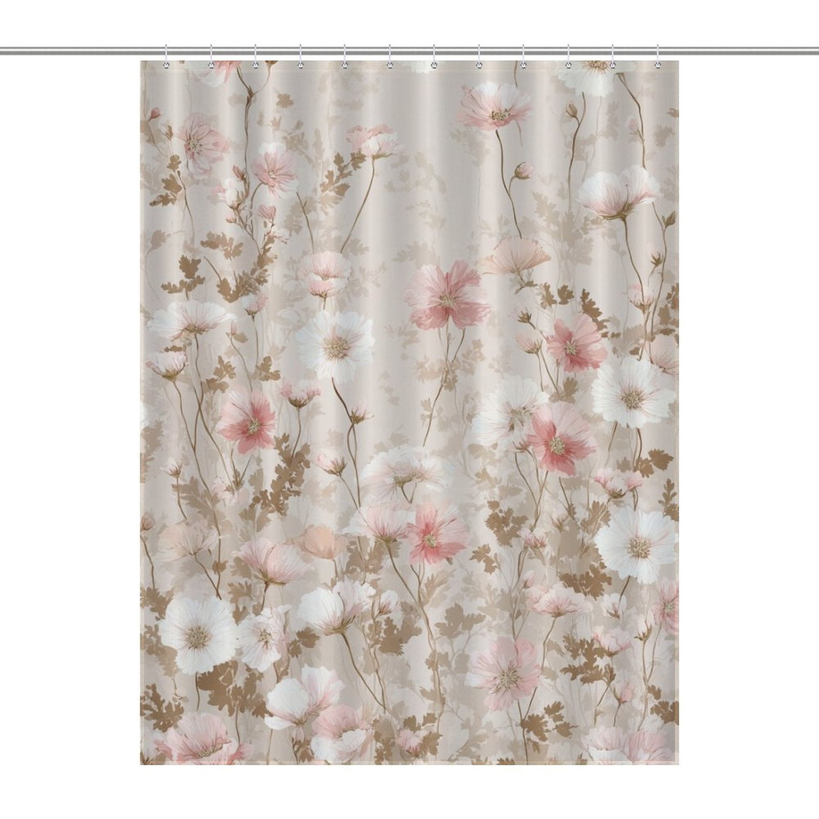 Inspiring Blush Shower Curtain Pictures