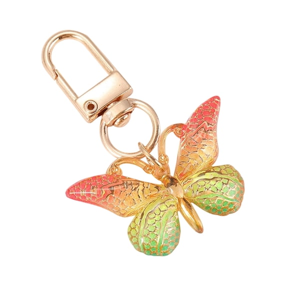 Delicate Butterfly Themed Keychain For Women Bag Ornament Fashion Phone Charm