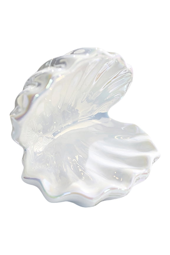 Delicate Ceramic Seashells Jewelry Tray Decorative Rings Holder Organizers For Bathroom Bedroom Dresser Home Decors