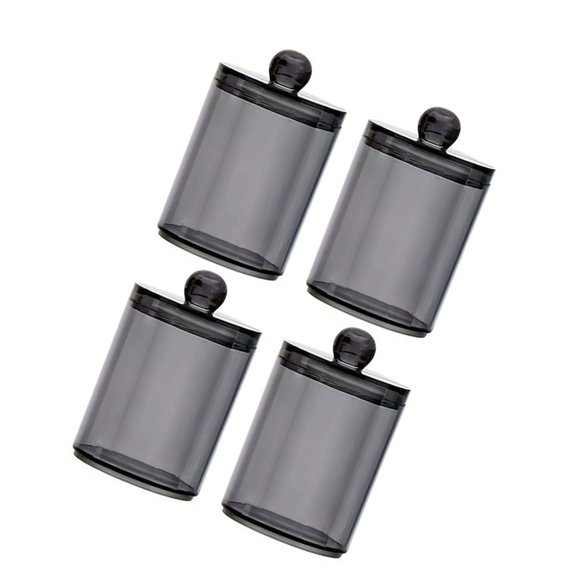 Delicate Cotton Swab Storage Box Convenient Cotton Swab Unique Storage Box with Lid Qtip Holder Dispenser