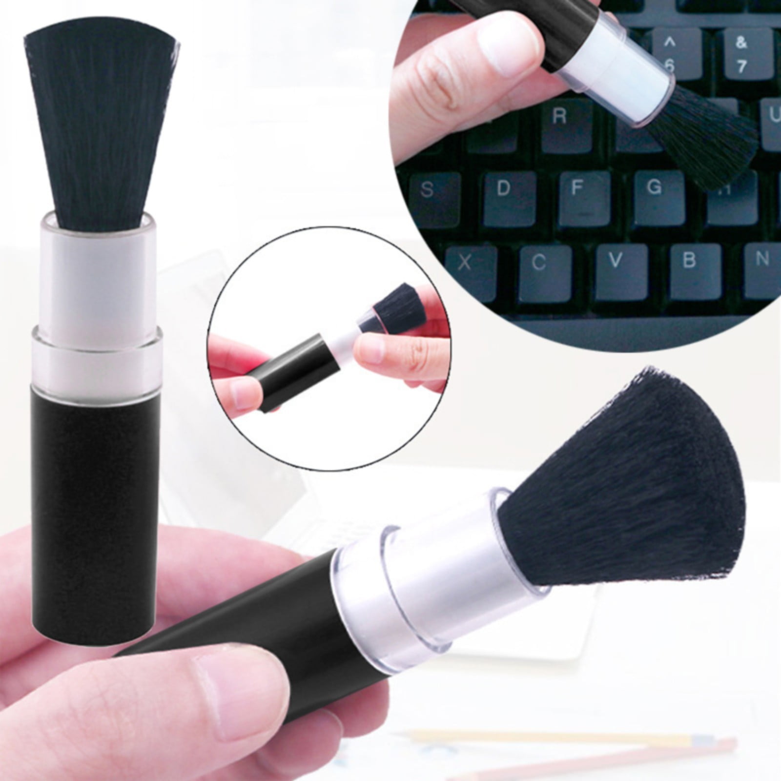 Delicate Duster Laptop Keyboard Brush Computer Screen Cleaner Tool Mini