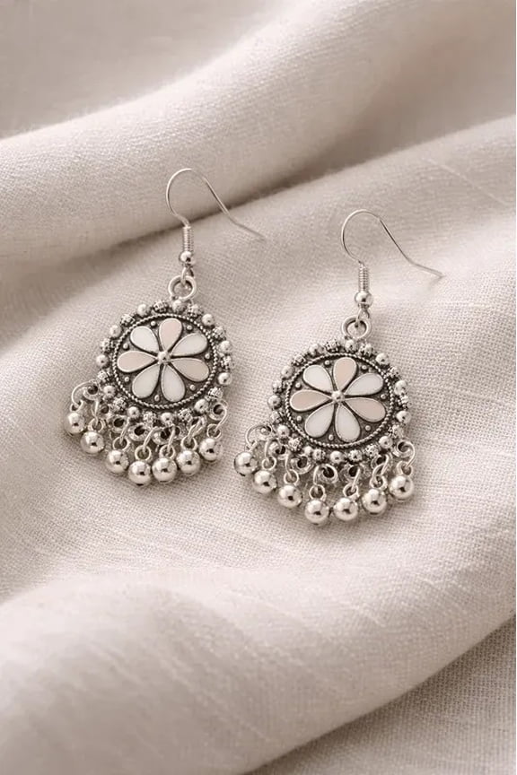 Delicate Earrings Bohemian Fringed Bells Lady Earrings