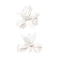 thumbnail image 1 of Delicate Flower Ear Studs Delicate Studs Earrings Statement Earrings Ear Jewelry Handmade Earrings for Everyday Wear, 1 of 11