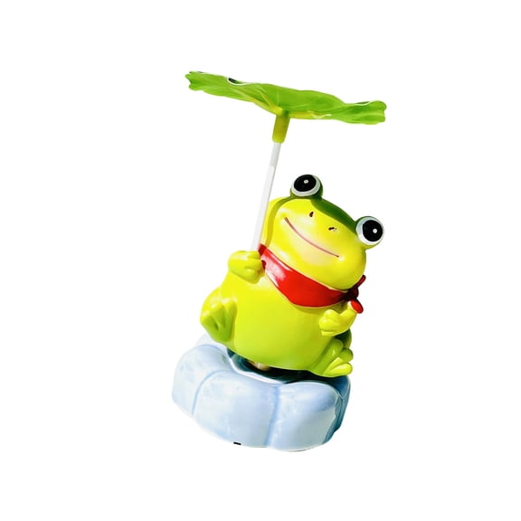 Delicate Frog Or Statue For Dashboard Decoration Ceramic Art Piece Desktop Rotating Decorative Figurine