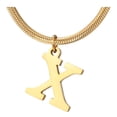 thumbnail image 1 of Delicate Gold Necklace For Women Elegant Letter Name Jewelry Shining Choker For Her, 1 of 3