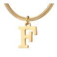 thumbnail image 1 of Delicate Gold Necklace For Women Elegant Letter Name Jewelry Shining Cute Choker Pendant, 1 of 3
