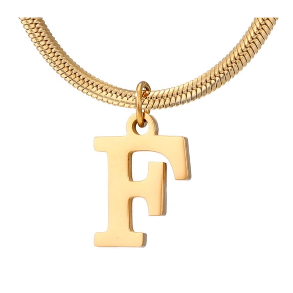 Delicate Gold Necklace For Women Elegant Letter Name Jewelry Shining Cute Choker Pendant