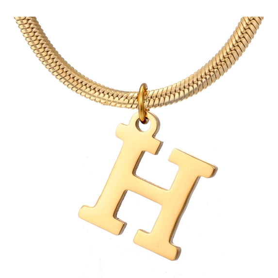 Delicate Gold Necklace For Women Elegant Letter Name Jewelry Shining Cute Choker Pendant