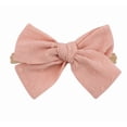 thumbnail image 1 of Delicate Hairband Baby Headband with Bowknot Accent Photography Props for 100 Day Pictures Taking & Special Occasion, 1 of 8