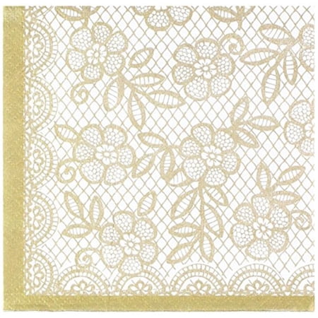 Delicate Lace Beverage Napkins (16ct)