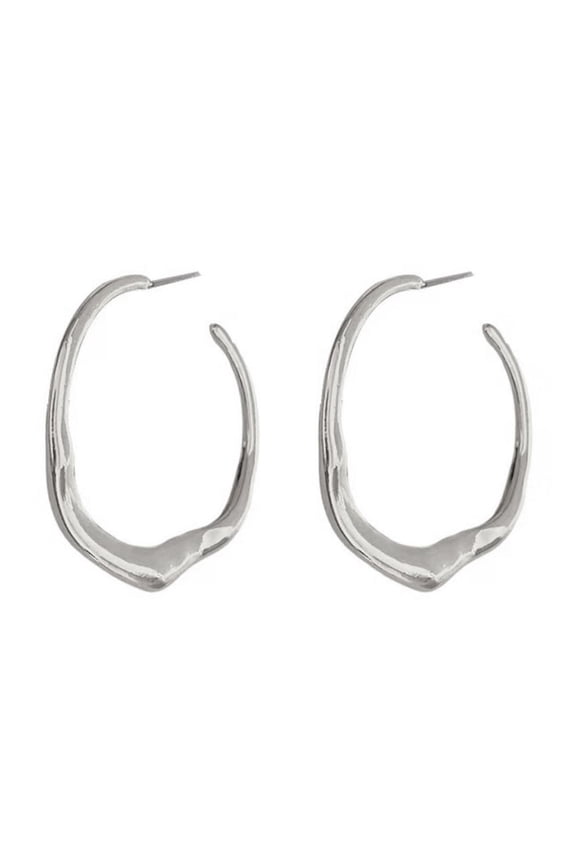 Delicate Large Hoop Earrings Jewelry Fashion Oversized Big Hoop Earring For Women Large Thick Round Circle Earrings