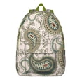 thumbnail image 1 of Delicate Paisley Print Boho Backpack for School, Spacious College Bookbag with Laptop Sleeve, Convenient Daypack with Storage, Perfect Gift for Students Women Teens, 1 of 5