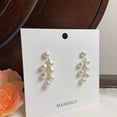 thumbnail image 1 of Delicate Pearl Chandelier Earrings, 1 of 9