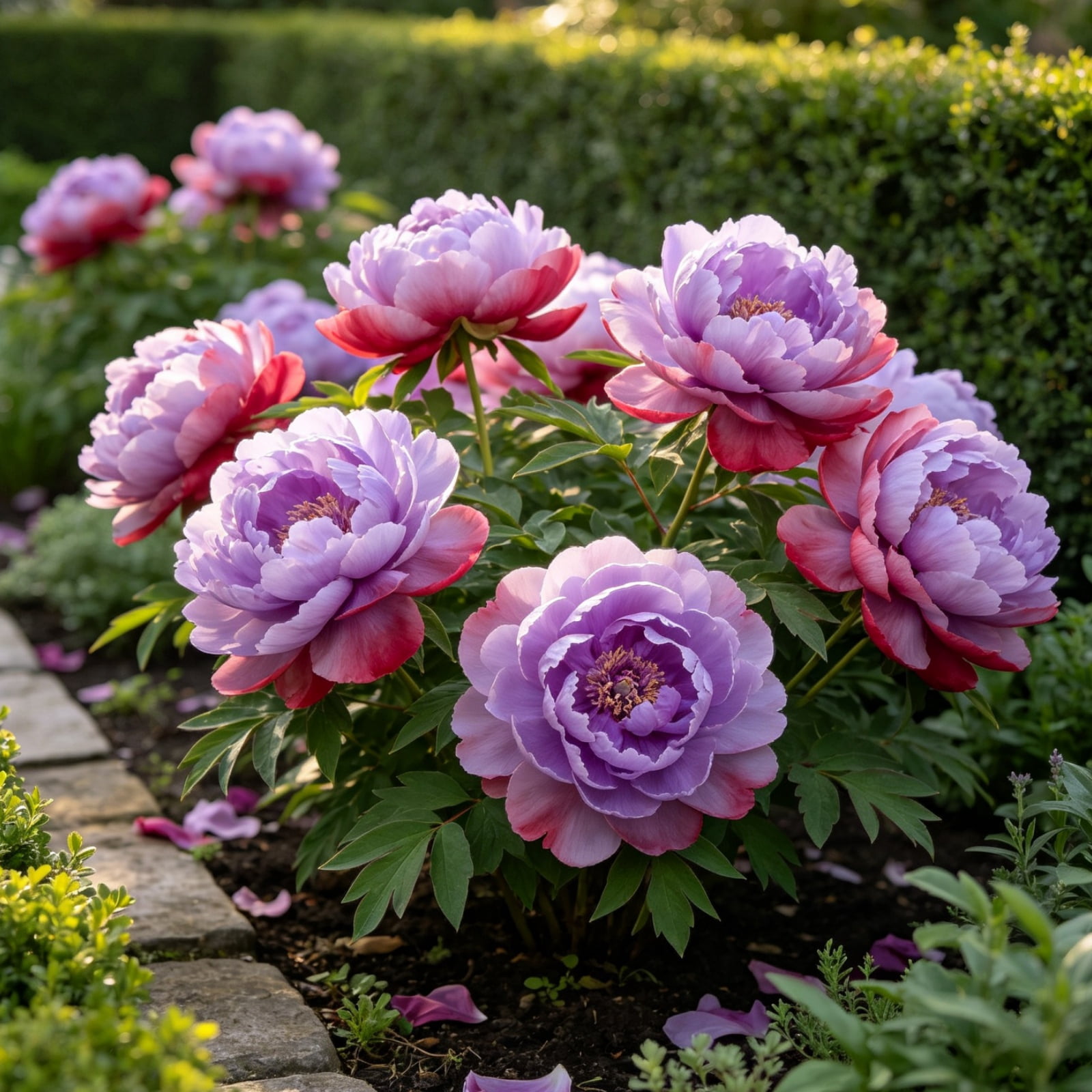 Delicate Peonies—Stunning clump-Forming—Significantly enhances the ...
