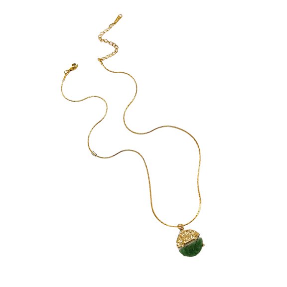 Delicate Round Pendant Necklace French Inspired Design Adjustable Lightweight Chain For Women Stylish Stackable Jewelry Gift