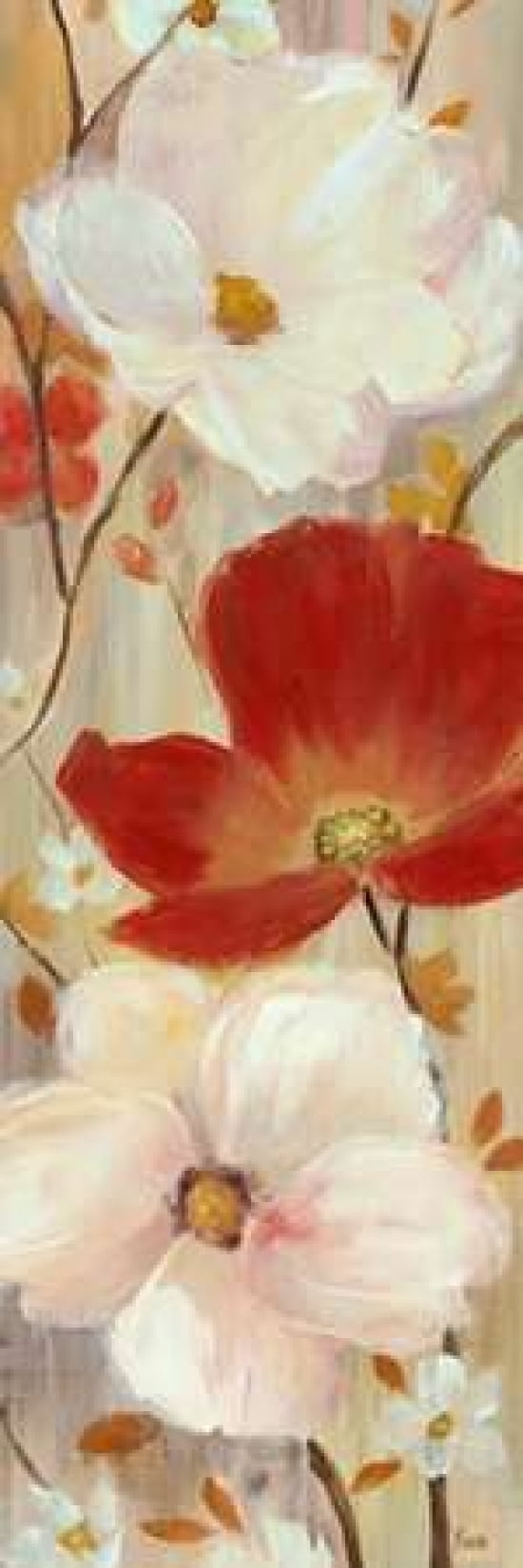 Delicate Scent II Canvas Art - Nan (12 x 36)