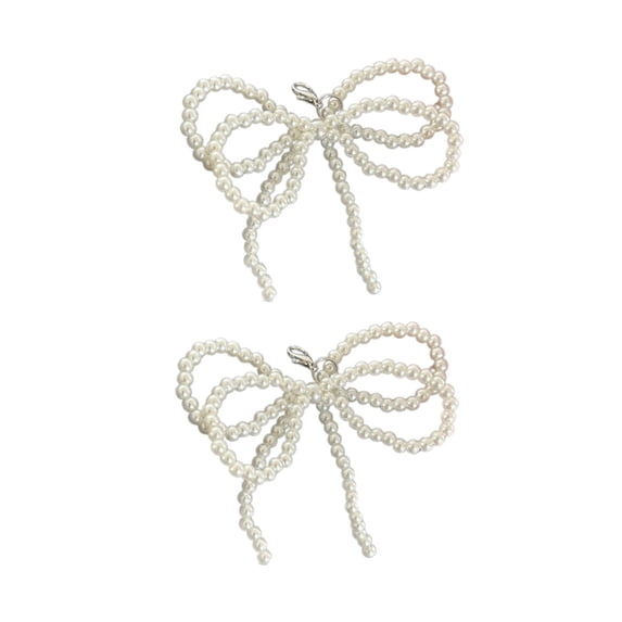 Delicate Shoe Ornament Keychain Pendant for Women Bag Decoration Accessory Elegant Shoe Charm Keychains