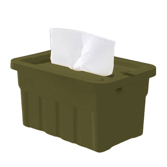 Delicate Simple Tissue Dispenser Automatic Elevations Retro Homes Decors Industrial Paper Napkin Holder