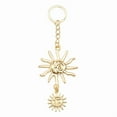 thumbnail image 1 of Delicate Sun/Moon Bag Charm Versatile Key Holder Decorative Accessory Trendy Bag Pendant Metal Material for Daily Party, 1 of 11