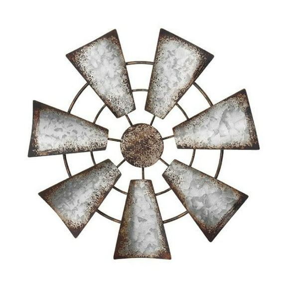 Delicate Windmill Wall Sculptures Rustics Iron Wall Hangings Decorations for Kitchen and Living Room Space Versatile Use