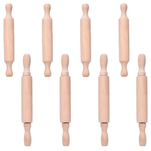 Delicate Wooden Dough Press Tool For Childrens Baking Projects Nontoxic Materials