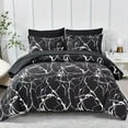 thumbnail image 1 of HGmart Delicate silhouette Twin 2 Piece Comforter Set, Cotton & Microfiber Filling, Luxury Breathable Bed Set for All Seasons, 1 of 5