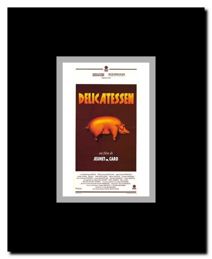 Delicatessen Framed Movie Poster