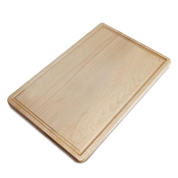 Delice Rectangle Cutting Board with Juice Drip Groove Maple Medium 15.5 x 11