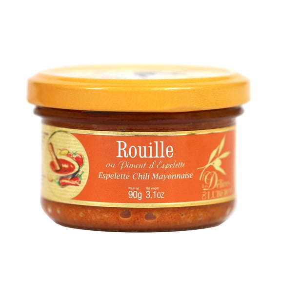 Delices du Luberon - Rouille Sauce with Espelette Pepper, 90g Jar