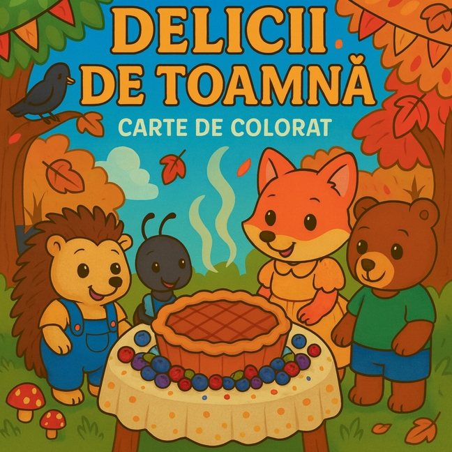 Toamn Delicii de toamnă - Carte de colorat, (Paperback) - Walmart.com
