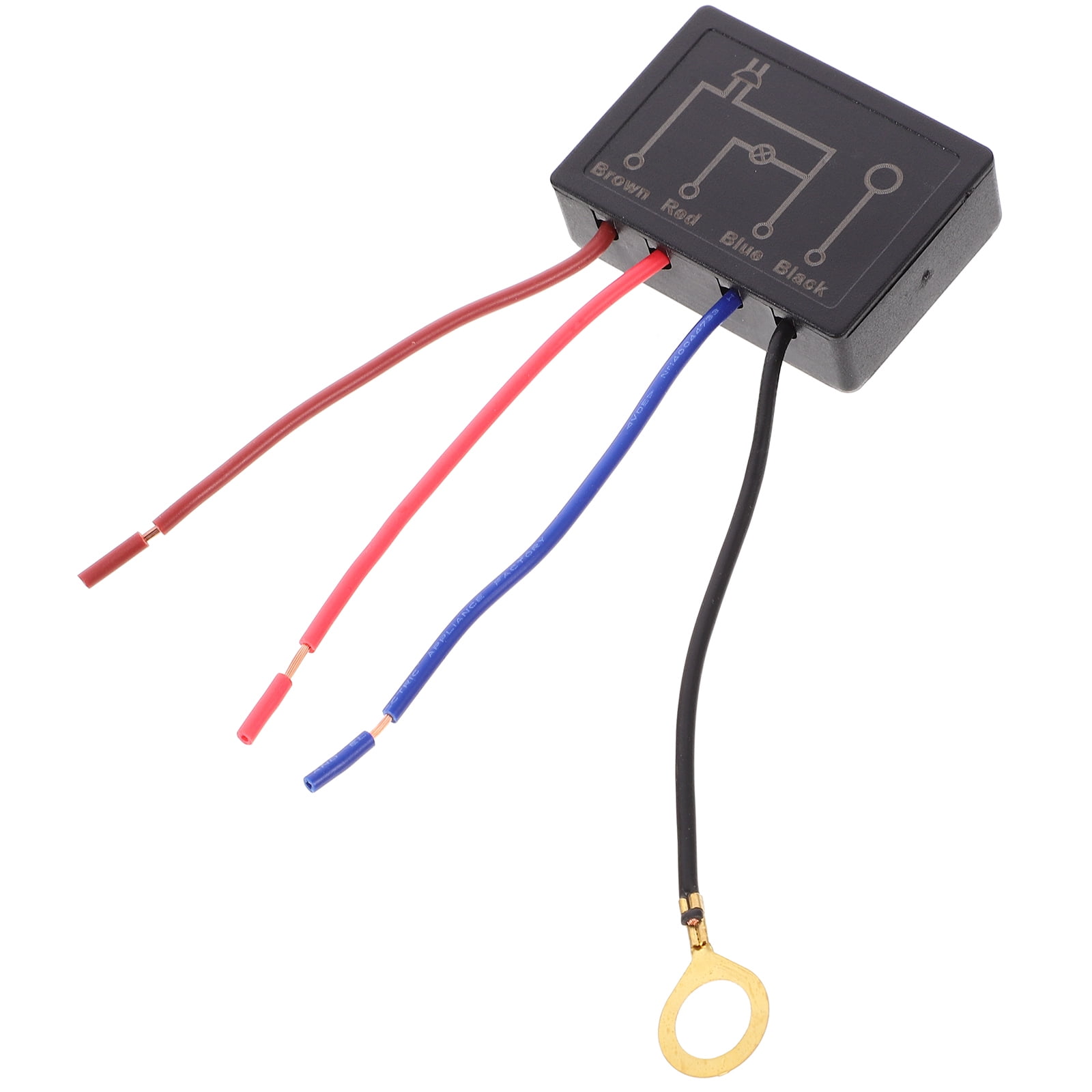 Delicioc 1.96 Touch Sensor ABS Dimmer Replacement Table Lamp