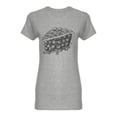 thumbnail image 1 of Delicious Berry Pie Shaped T-Shirt Women -Image by Shutterstock, Female Small, 1 of 2