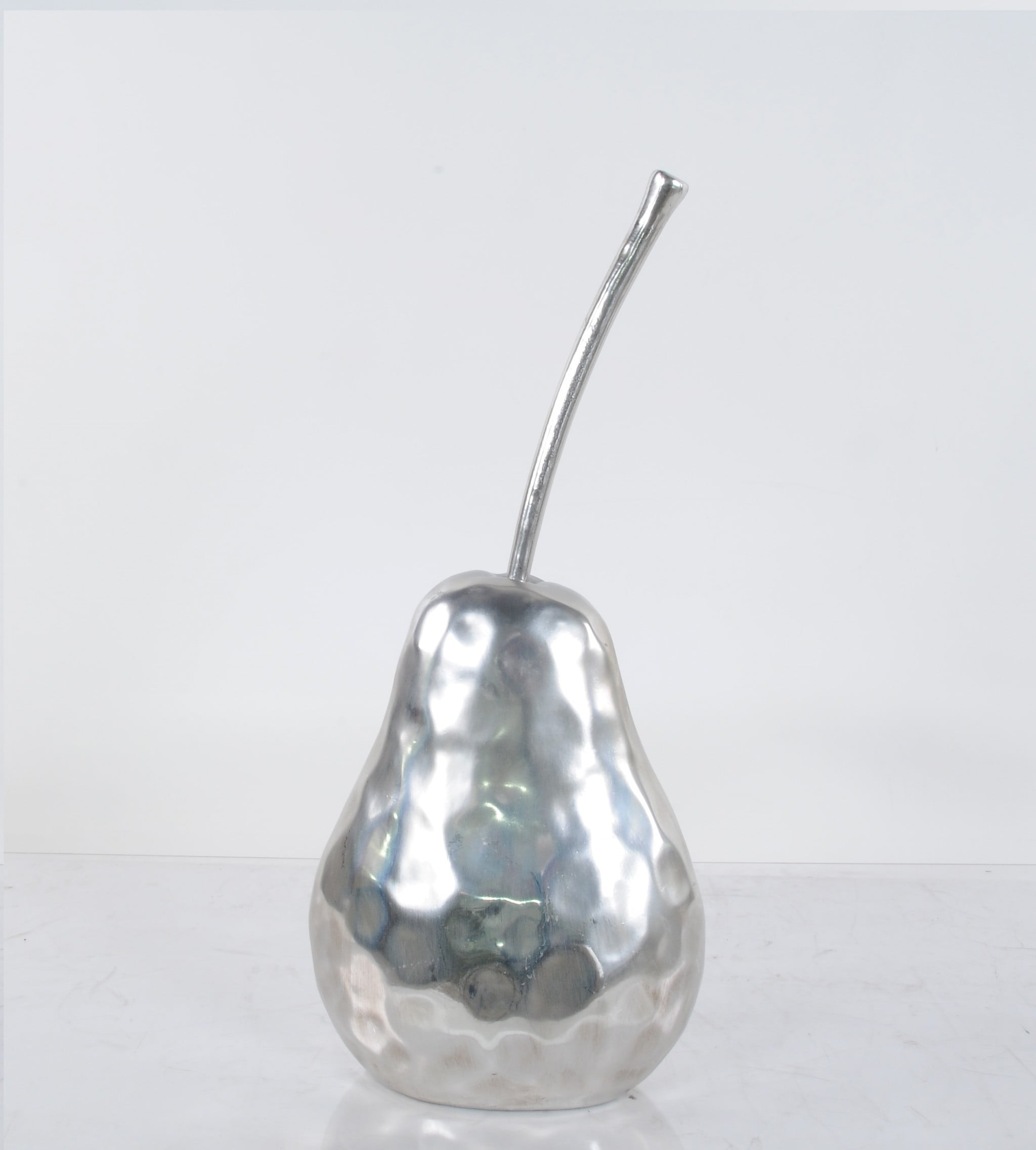 Delicious Hammered Finish Pear Statue Delicious Hammered Finish Pear Statue