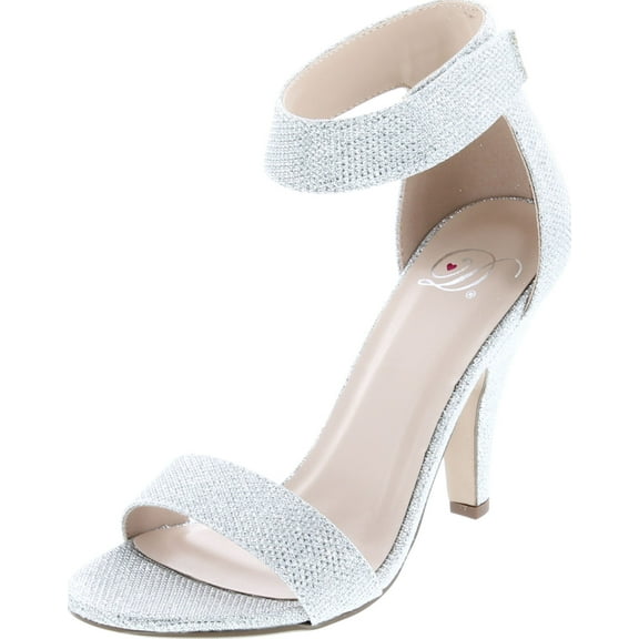 Delicious ROSELA Open Toe High Heel Ankle Strap Sandal