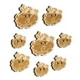 thumbnail image 1 of Delicious Turkey Dinner Thanksgiving Wood Buttons for Crochet Knitting Sewing DIY Craft - 0.75 Inch Small (12pcs), 1 of 7