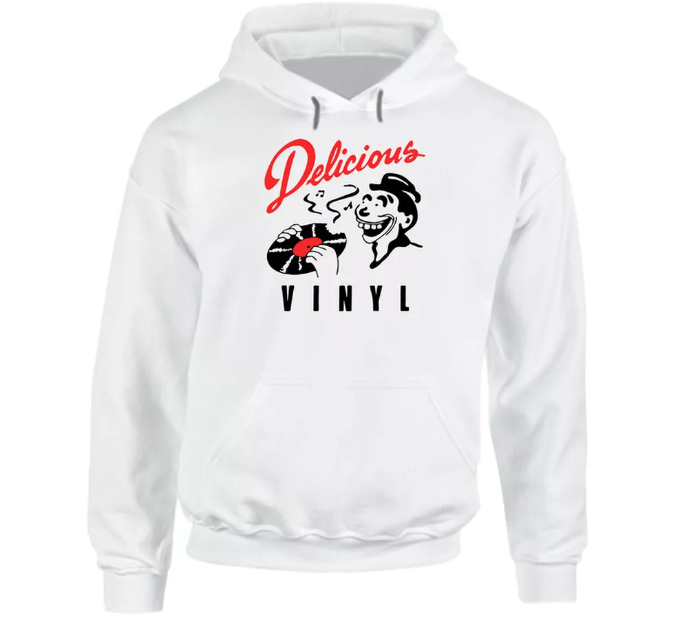 Delicious Vinyl Hip Hop Record Label Music Lovers Hoodie