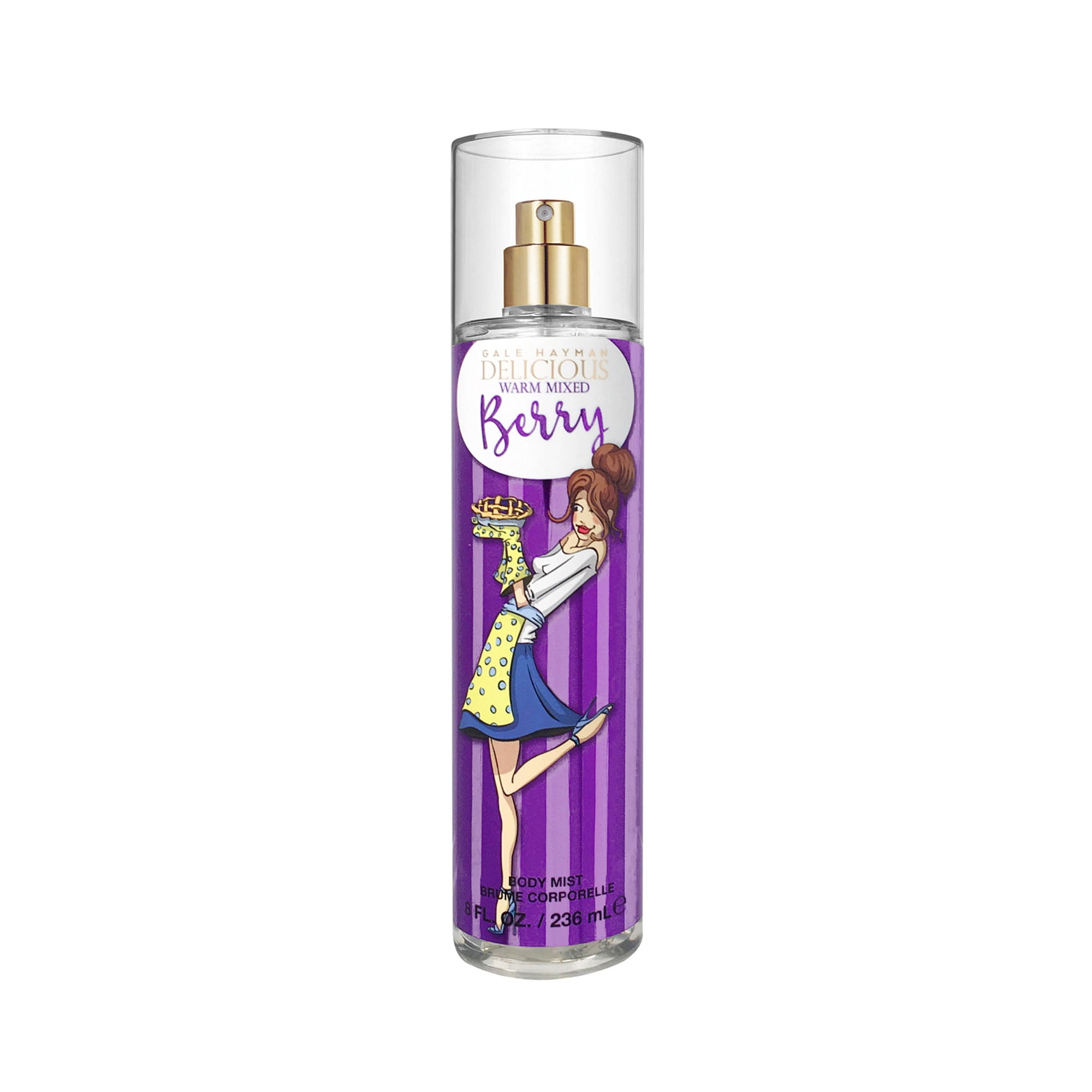 Delicious (Warm Mixed Berry) For Women 8.0 oz Body Spray By Gale Hayman