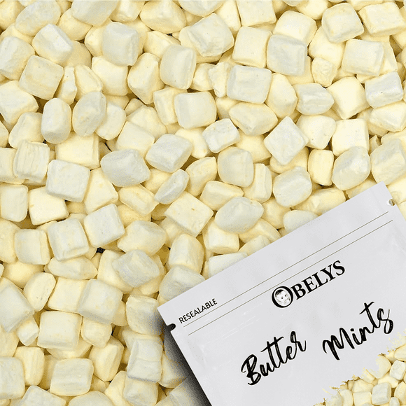 Delicious Yellow Butter Mints - After Dinner Mints (2 Pounds) | Sweet Treat That Can't Be Beat!
