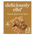 thumbnail image 1 of Deliciously Ella Peanut Butter Oat Bar Multipack 3 x 50g, British Import (Pack of 3), 1 of 5