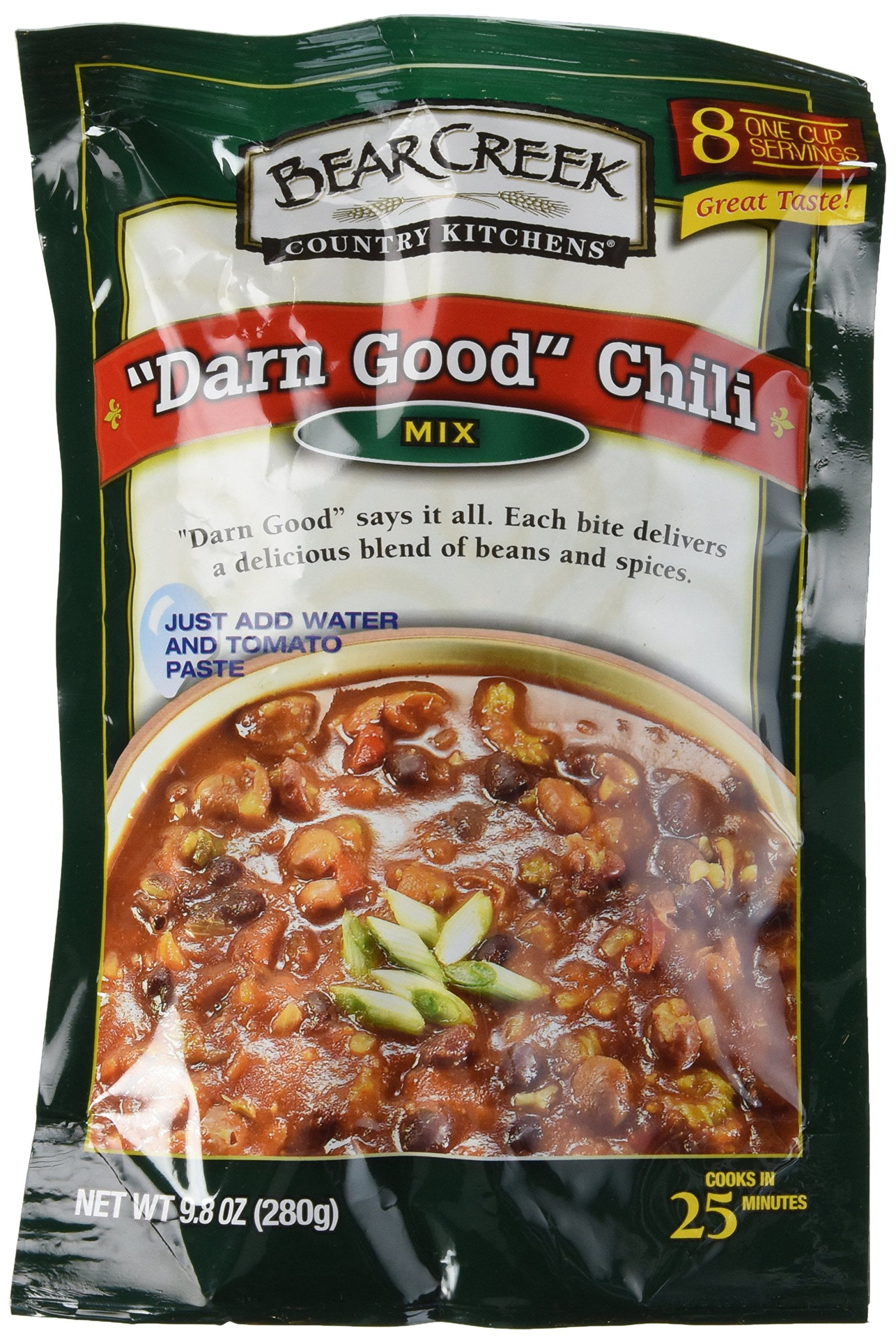 Deliciously Hearty Bear Creek Country Kitchens 'Darn Good Chili' Mix