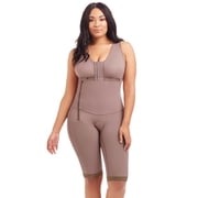 Delie by Fajas DPrada Comfort Compression Short Sleeve Full Body Shaper 009010
